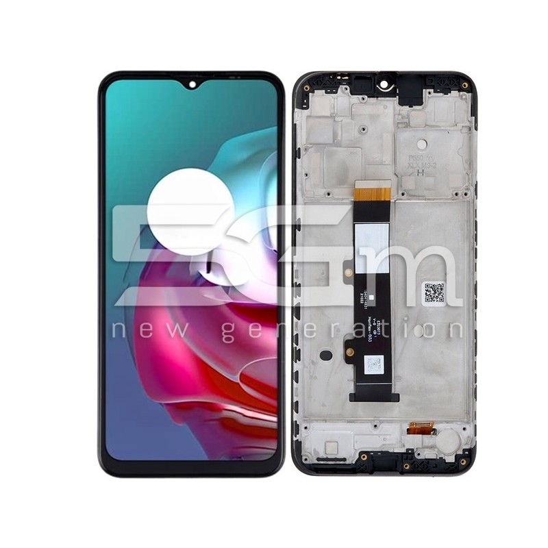 Display Touch + Frame Nero Moto G30 (IPS)