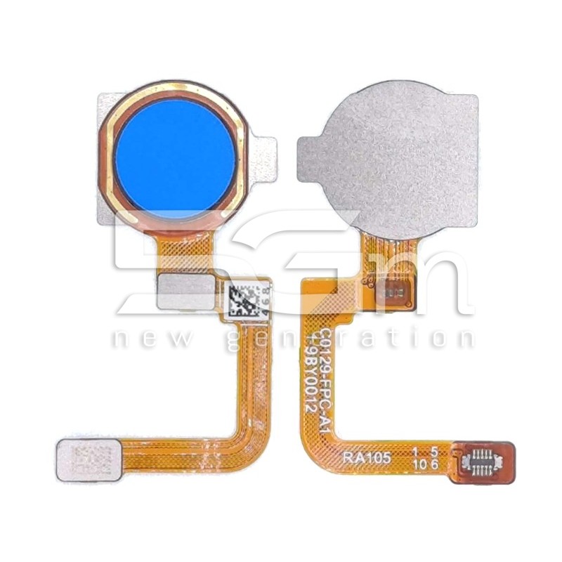 Fingerprint Crystal Blue Flex Cable Realme 5