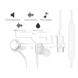 Headset Type C White