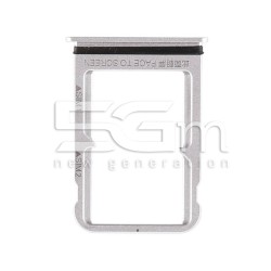 Supporto Sim Card + Micro SD Silver Xiaomi Mi 8