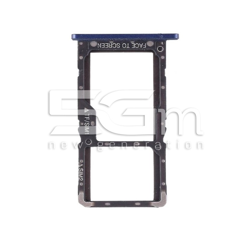 Sim Card + Micro SD Tray Blue Xiaomi Pocophone F1