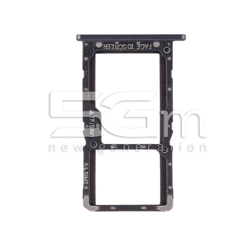 Sim Card + Micro SD Tray Black Xiaomi Pocophone F1