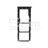 Sim Card + Micro SD Tray Black Samsung SM-A505 A50
