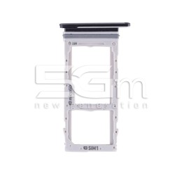 Dual Sim Card + Micro SD Tray Black Samsung SM-G980 S20
