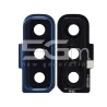 Rear Camera Lens + Frame Blue Samsung SM-A750 A7 2018