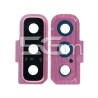 Rear Camera Lens + Frame Pink Samsung SM-A750 A7 2018