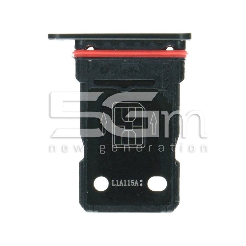 Dual Sim Card Tray Carbon Black OnePlus 9R