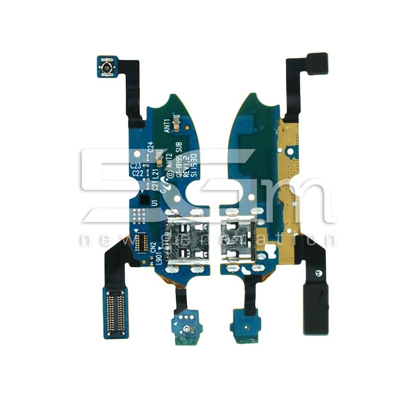 Samsung I9195 Charging Connector Flex Cable No Logo