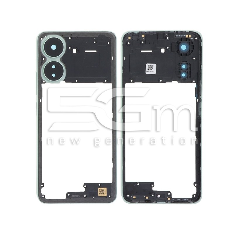 Middle Frame Clover Green + Camera Lens Xiaomi Redmi 13C