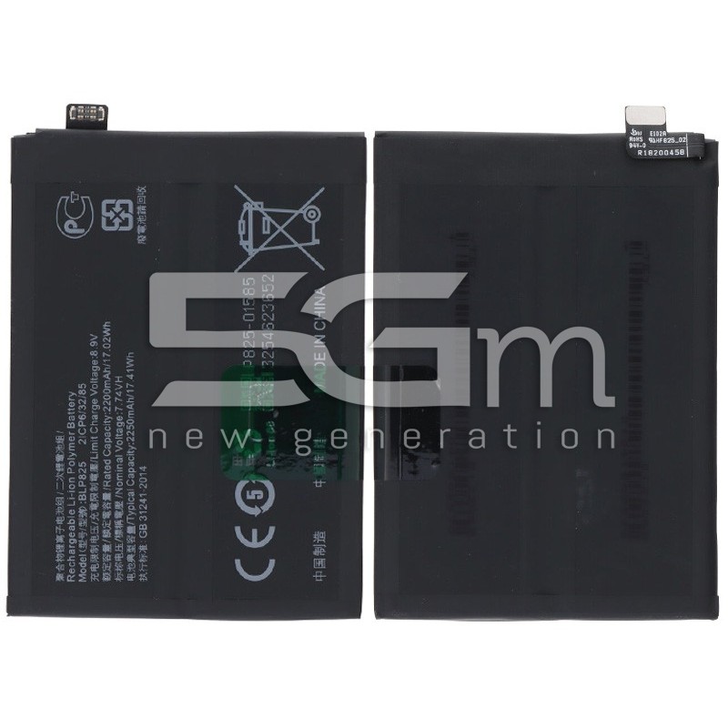 Battery BLP825 2200 mAh OPPO Find X3 Neo - Reno 6 Pro 5G