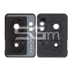 Rear Camera Lens + Frame Black OnePlus Nord N300