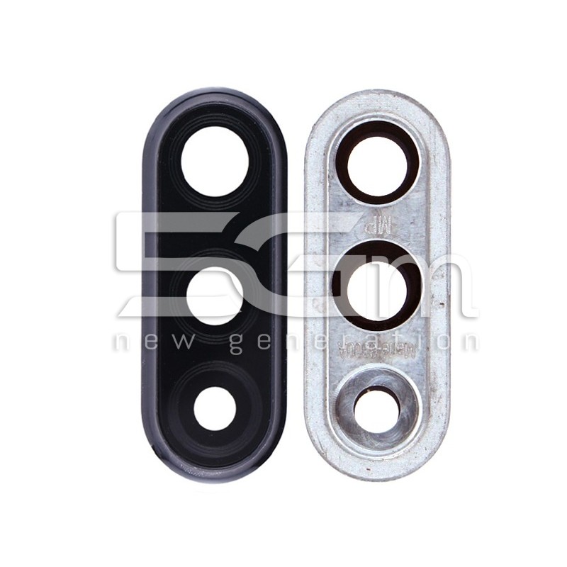 Rear Camera Lens 24MP + Frame Black Huawei P30 Lite