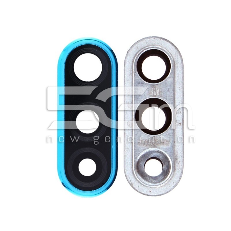 Rear Camera Lens 24MP + Frame Blue Huawei P30 Lite