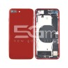 Rear Cover Red Full Parts iPhone 8 Plus No Logo