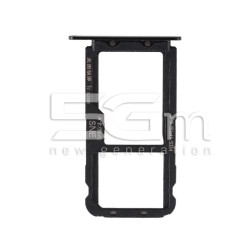 Supporto Sim Card + Micro SD Nero Huawei Mate 20 Lite