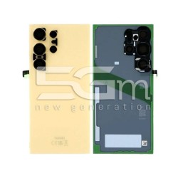 Retro Cover Titanium Yellow Samsung SM-S928 S24 Ultra 5G Ori