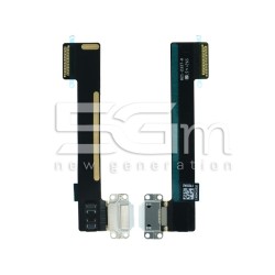 Charging Connector White Flex Cable iPad Mini 4 No Logo