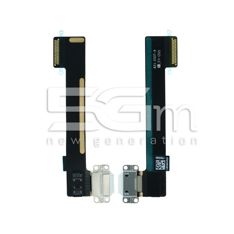 Charging Connector White Flex Cable iPad Mini 4 No Logo