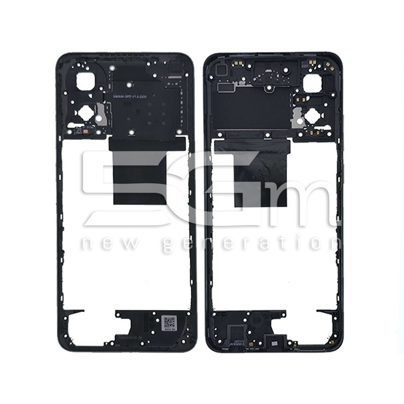 Middle Frame Mist Black OPPO A78 4G