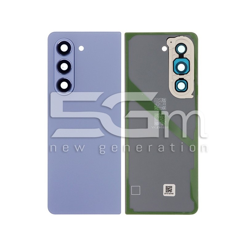 Rear Cover Icy Blue Samsung SM-F946 Fold 5 No Logo