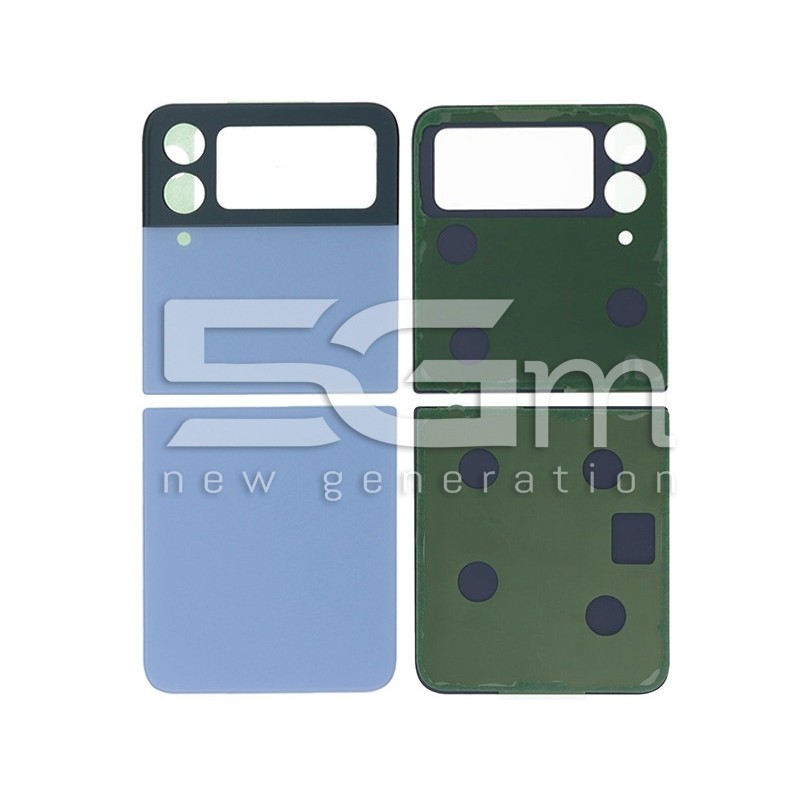 Rear Cover Blue Samsung SM-F721 Flip4 No Logo