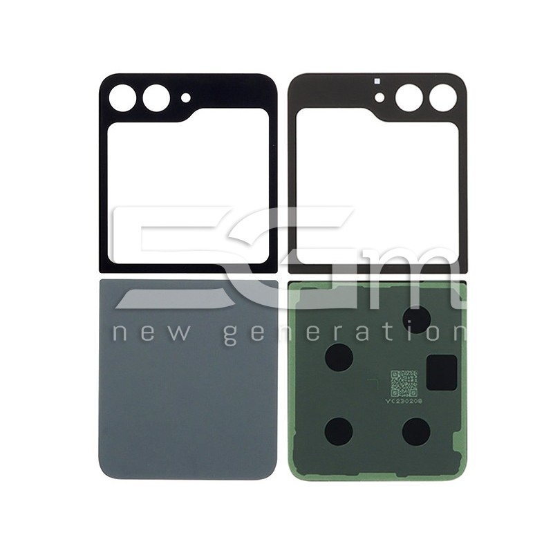 Rear Cover Gray Samsung SM-F721 Flip4 No Logo