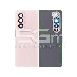 Retro Cover Beige Samsung SM-F936 Fold 4 No Logo