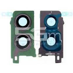 Rear Camera Lens + Frame Black Samsung SM-F721 Flip4