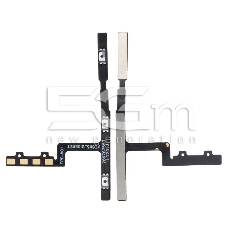 Power + Volume Flex Cable TCL 40 SE