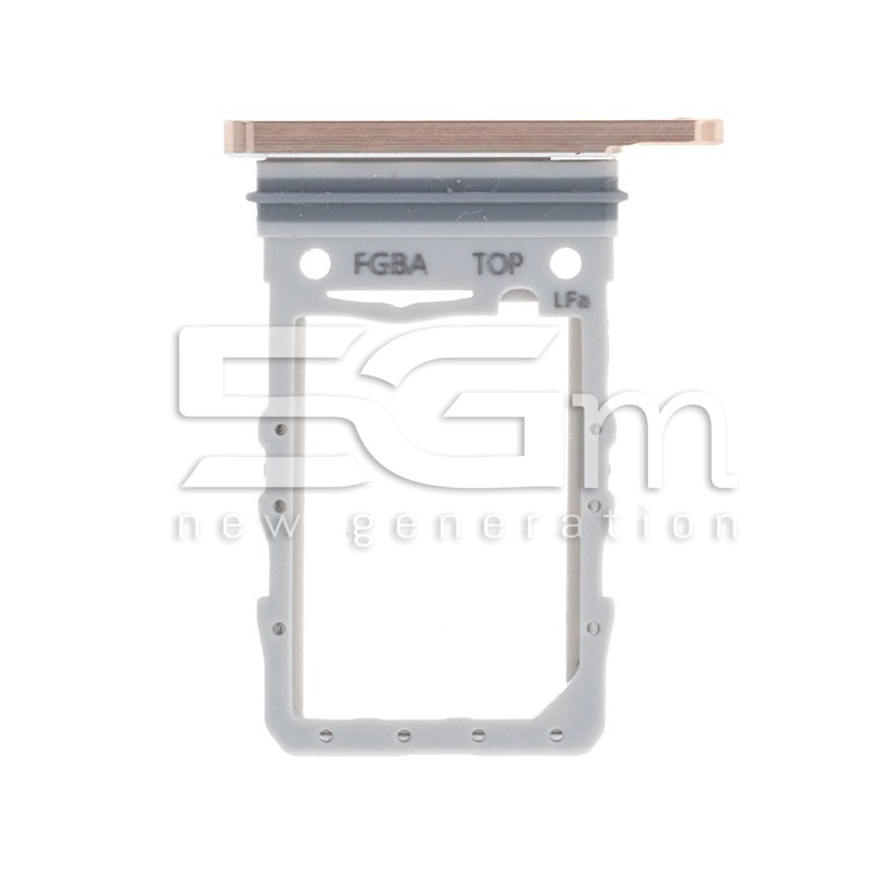 Supporto Sim Card Pink Gold Samsung SM-F721 Flip4
