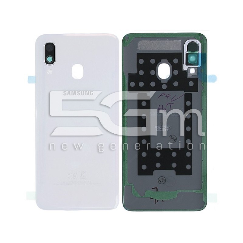 Rear Cover White Samsung SM-A405F A40 Ori