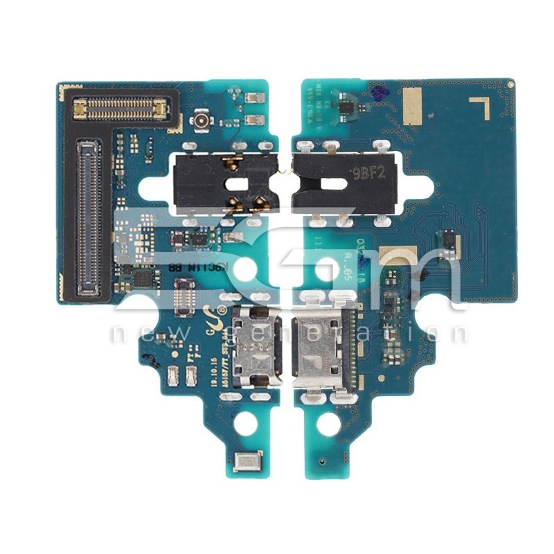 Charging Connector + Board Samsung SM-A51 A515F (PULLED)