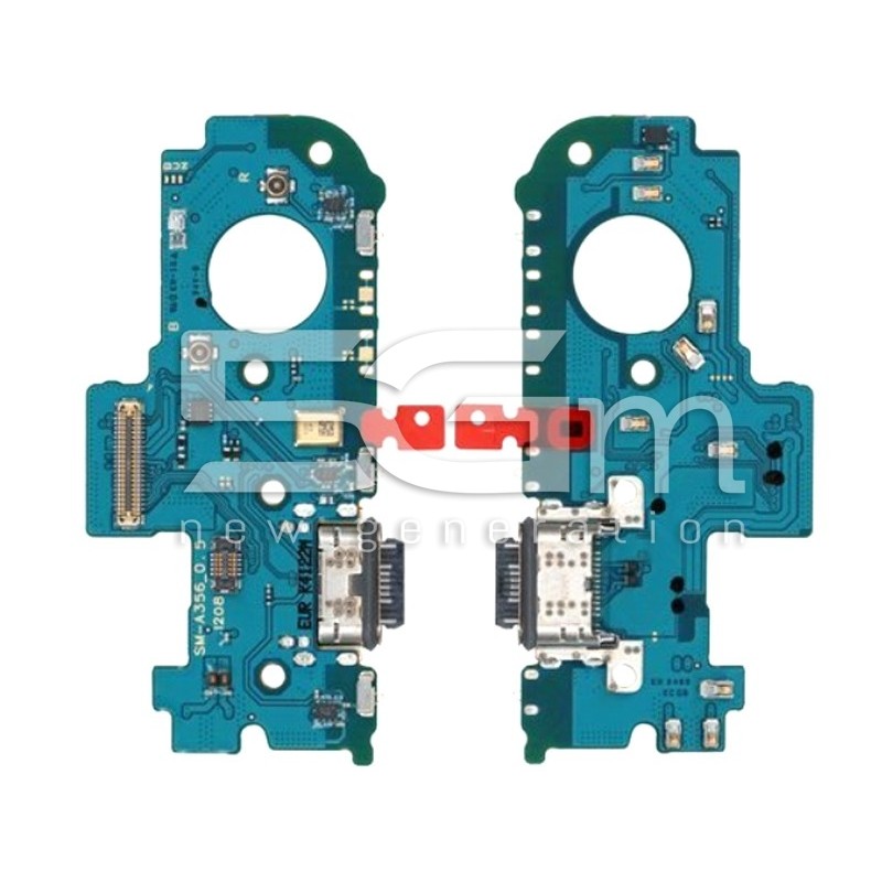 Charging Connector + Board Samsung SM-A356 A35 5G Ori