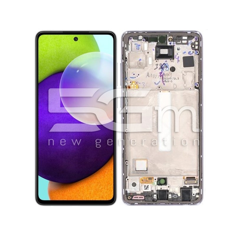 Ecra Tatil + Chassi Violet Samsung SM-A528 A52s Ori