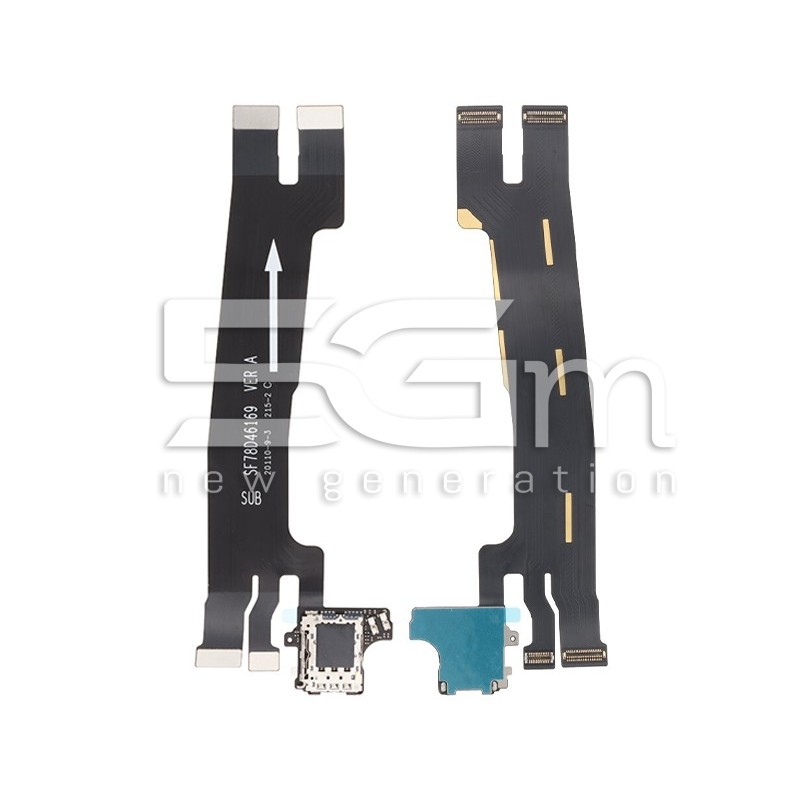 Sim Card Reader Flex Cable Moto Edge 30 Fusion