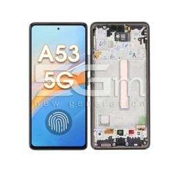 Display Touch + Frame Nero Samsung A536 A53 5G Ori