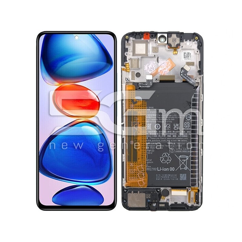 Display Touch + Frame Grey Xiaomi Redmi Note 11 Pro 5G (PULLED)