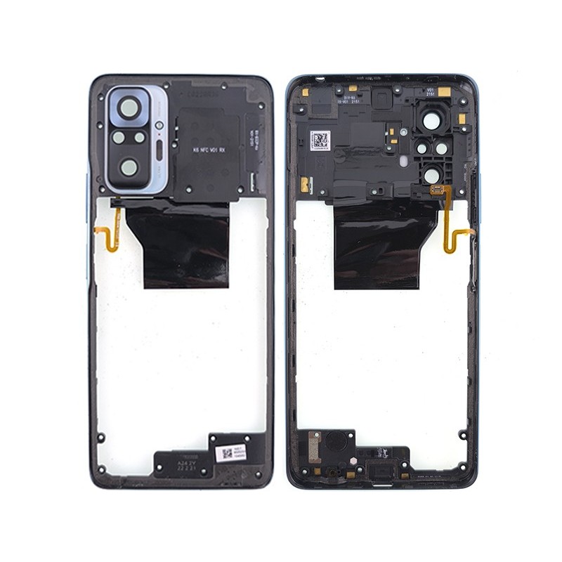 Middle Frame Glacier Blue Xiaomi Redmi Note 10 Pro 4G (PULLED)