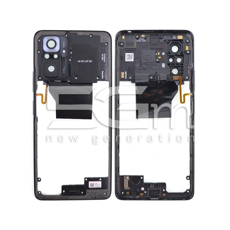 Middle Frame Onyx Gray Xiaomi Redmi Note 10 Pro 4G (PULLED)