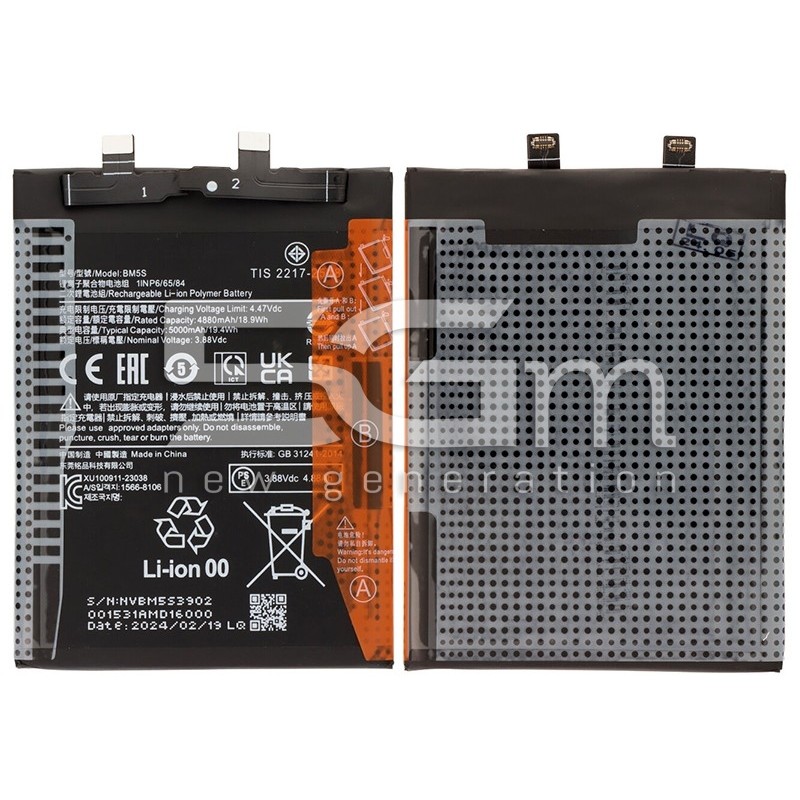 Battery BM5S 5000mAh Xiaomi 13T Pro No Logo