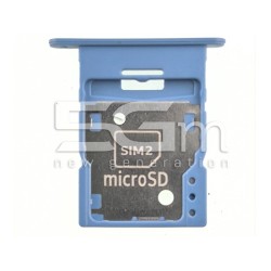 Supporto Dual Sim Card Blue Samsung SM-A155 A15 4G