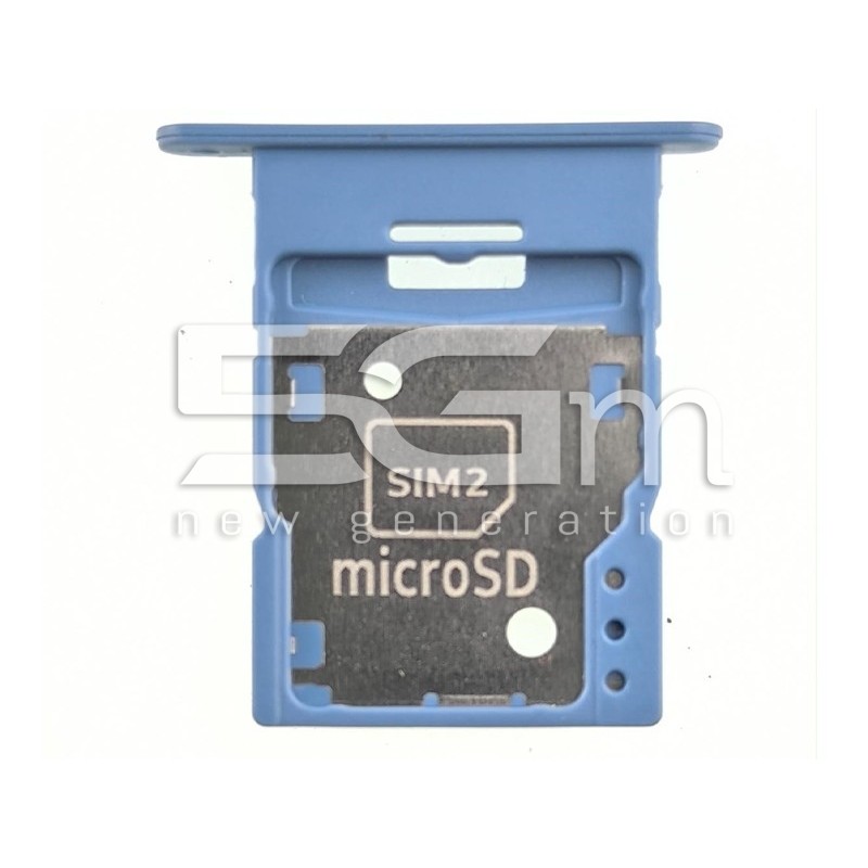 Dual Sim Card Tray Blue Samsung SM-A155 A15 4G