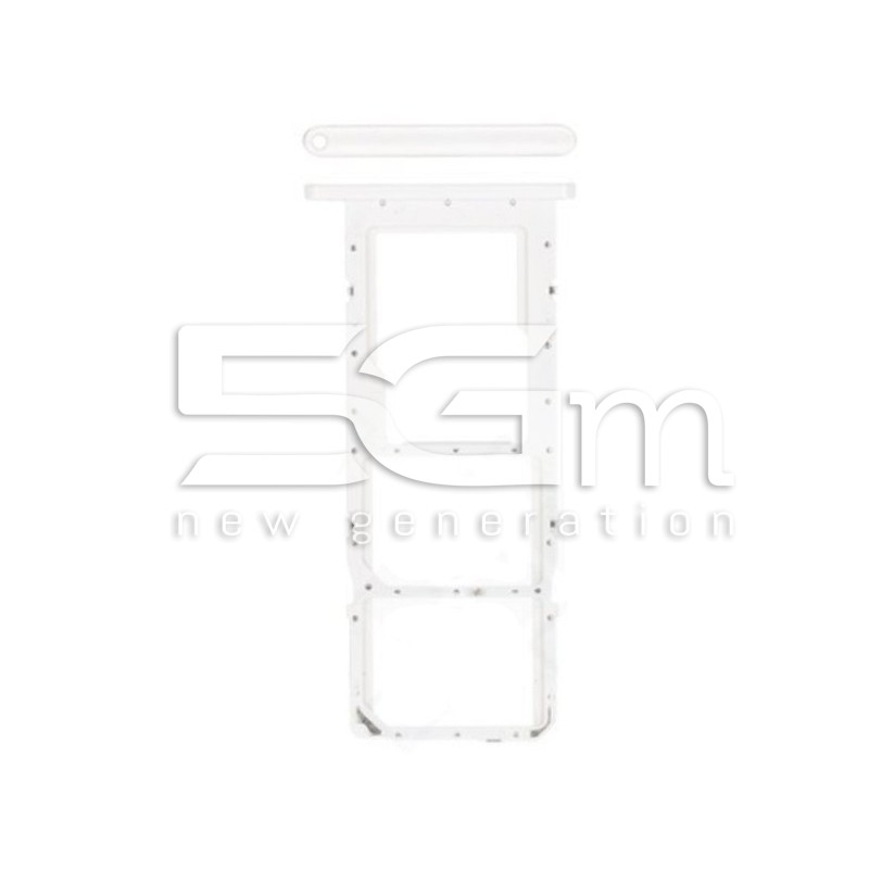 Suporte Para Cartão SIM Branco Samsung SM-A025 A02s Ori