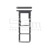 Supporto Sim Card Nero Samsung SM-A025 A02s Ori