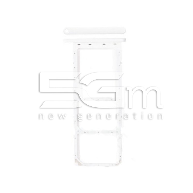 Suporte Para Cartão SIM Branco Samsung SM- A037 A03s Ori