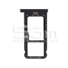 Sim Card + Micro SD Tray Black Huawei P Smart+ INE-LX1