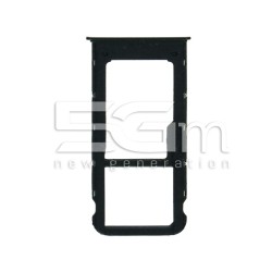 Supporto Sim Card + Micro SD Nero Huawei P Smart