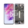Display Touch + Frame Lavender Samsung SM-G990 S21 FE Ori
