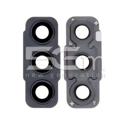 Rear Camera Lens + Frame Black Samsung SM-G990 S21 FE
