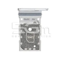 Supporto Dual Sim Card Bianco Samsung SM-S908 S22 Ultra